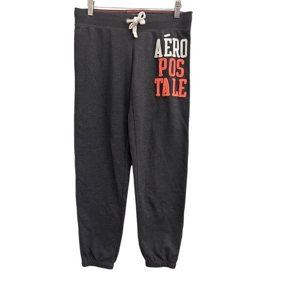 Vintage Aeropostale sweatpants appliqué S college low-rise - Picture 1 of 10